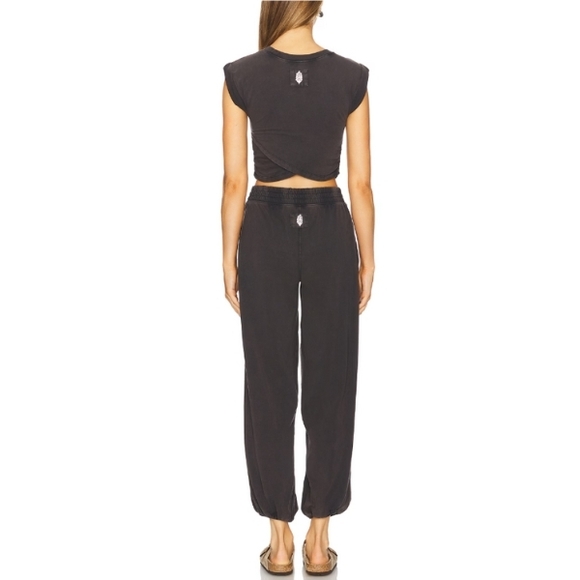 Free People Black Jogger Set - Picture 3 of 3